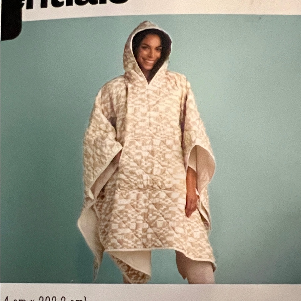 Quilted oversized wearable blanket - giftable!